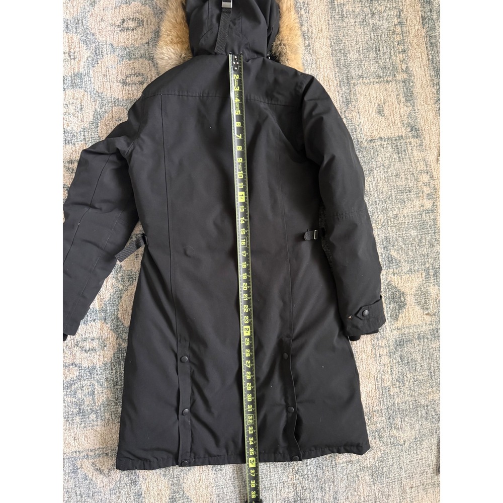 Canada Goose Kensington Black Parka Women's Size Small Excellent Condition - Picture 8 of 8